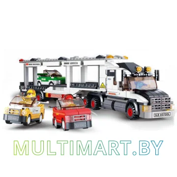 Конструктор Sluban M38-B0339 Большой автовоз (638 деталей) картинка 2